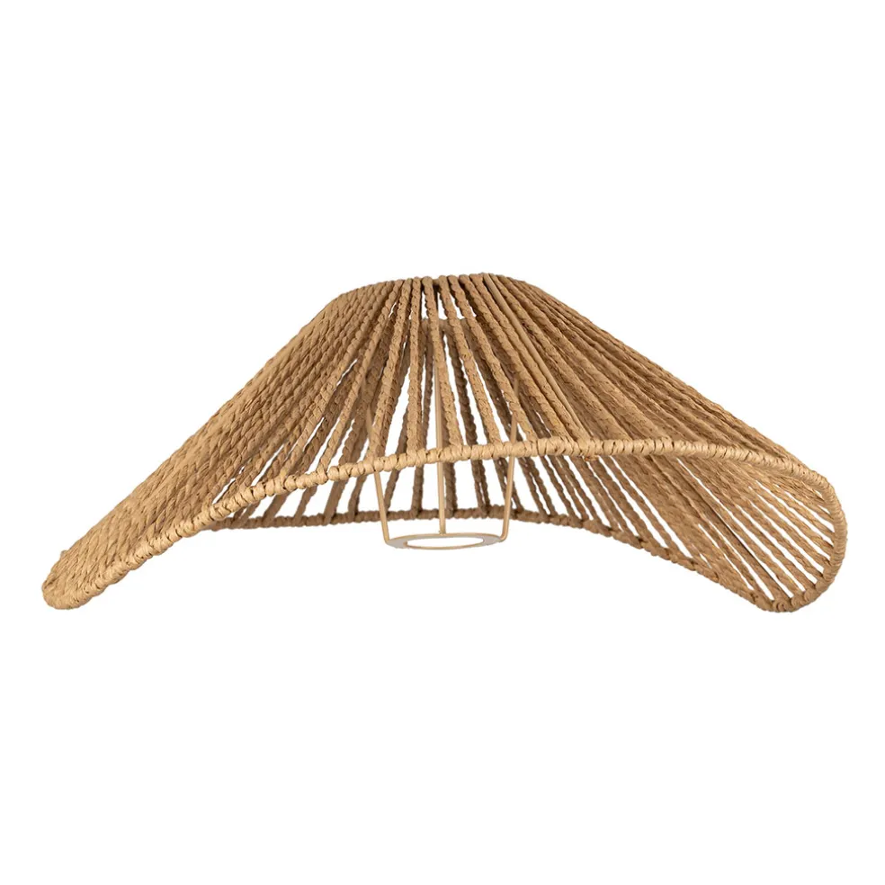 Abat jour en corde naturelle d40 - calyp