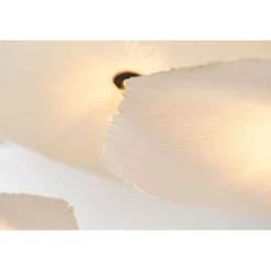 Abat-jour blanc beige d78cm - Louise