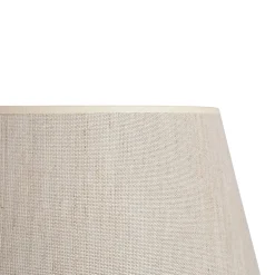 Abat-jour en lin et polyester 46cm