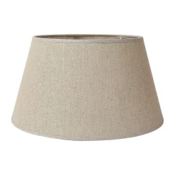 Abat-jour jute en lin D46cm