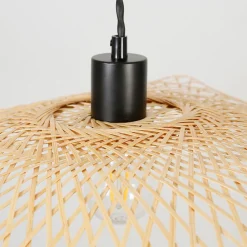 Abat-jour non électrifié en bambou d65cm naturel - Libellule