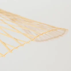 Abat-jour non électrifié en bambou d65cm naturel - Libellule