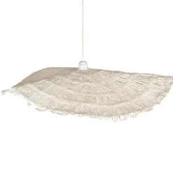 Abat-jour pour suspension blanc non électrifié d78cm - Louisette