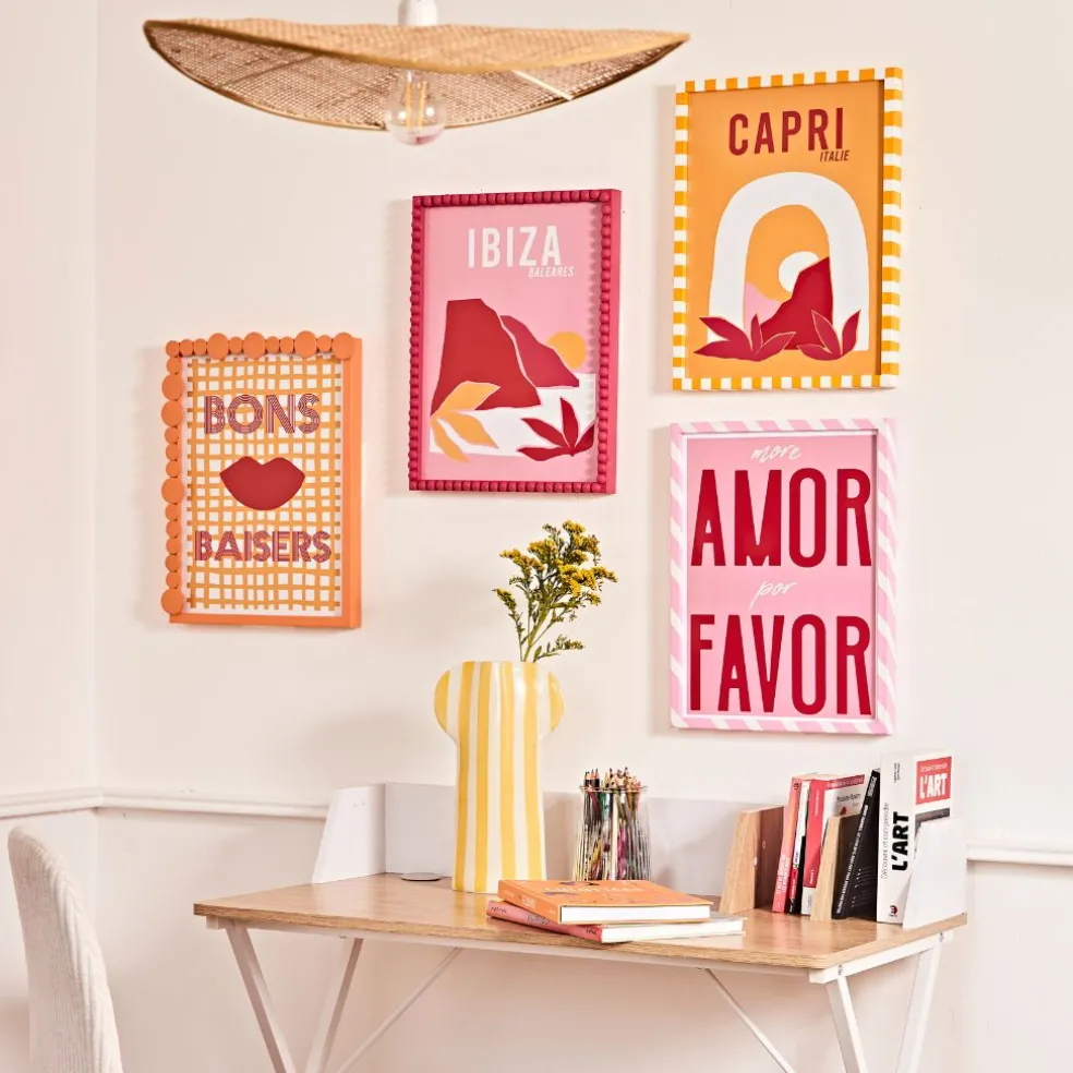 Affiche "More amor por favor" 30x40cm