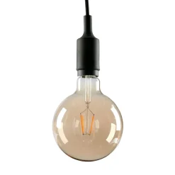 Ampoule fil spherique ambree