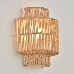 Applique en corde tressée naturel h23cm - Cancun