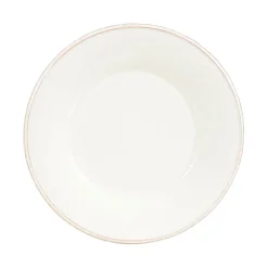 Assiette à dessert en faïence ivoire d23.5cm - constance