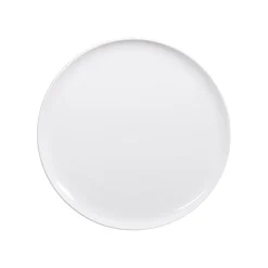 Assiette à dessert en porcelaine blanc d21.5cm - selena