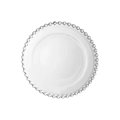 Assiette à pain en verre d16cm - perloa