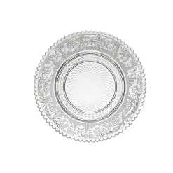 Assiette à pain en verre d15cm - classica