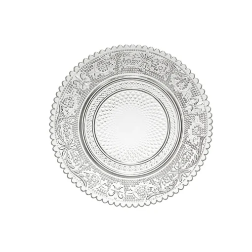 Assiette à pain en verre d15cm - classica