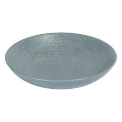 Assiette calotte en gres bleu d19cm - vesuvio