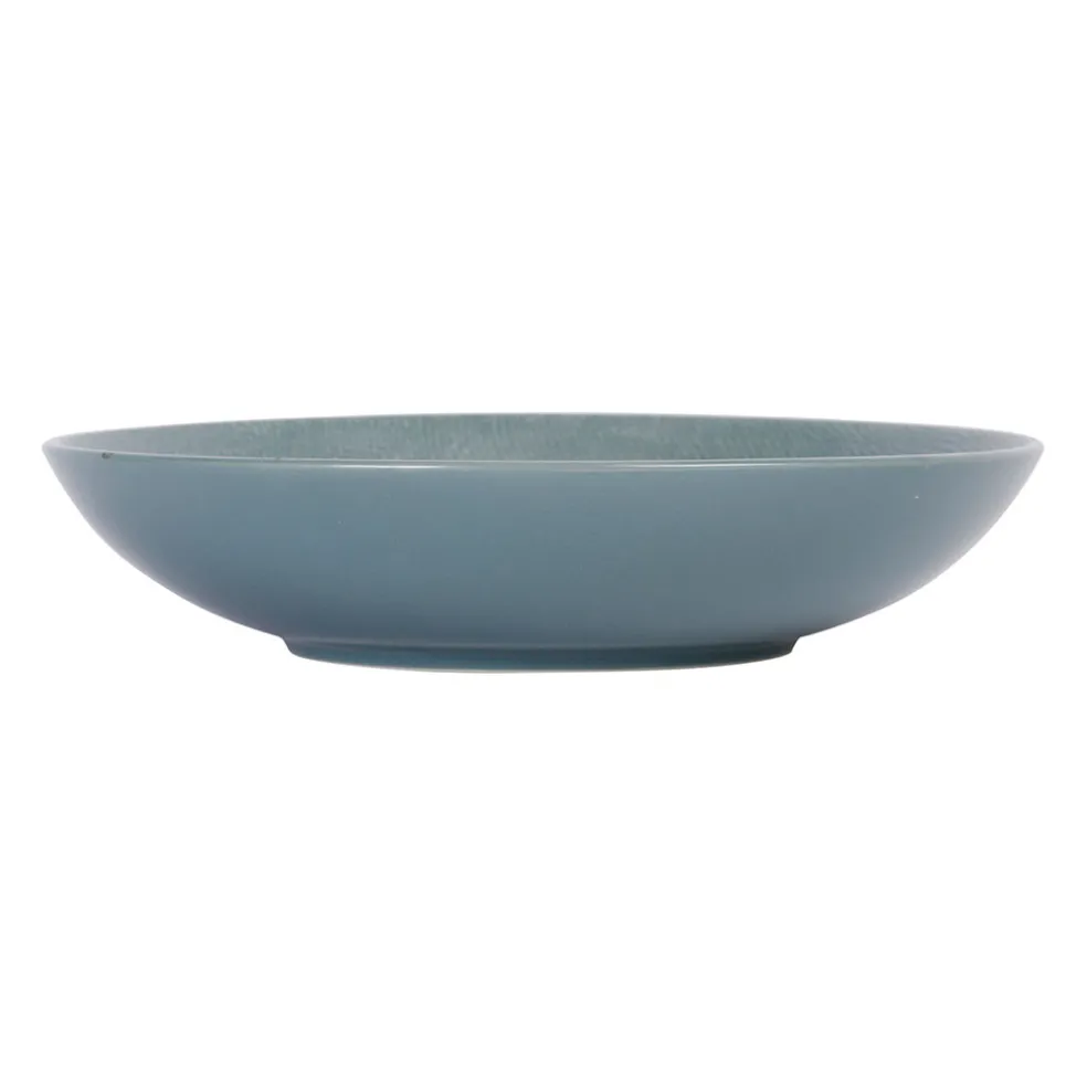 Assiette calotte en gres bleu d19cm - vesuvio