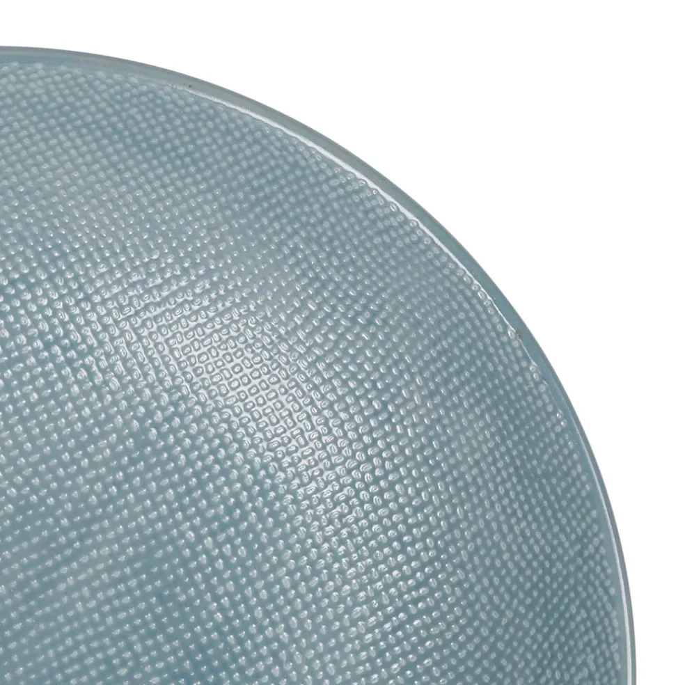 Assiette calotte en gres bleu d19cm - vesuvio