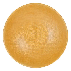 Assiette calotte en gres safran d19cm - vesuvio