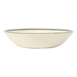 Assiette creuse en faïence sauge d20cm - josephine