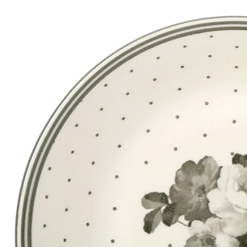 Assiette creuse en faïence sauge d20cm - josephine