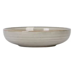 Assiette creuse en grès vert d19cm - Nori