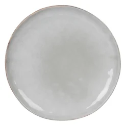 Assiette plate d28cm en grès vert - Nori