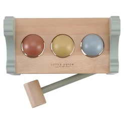 Banc à marteler en bois - Little Farm