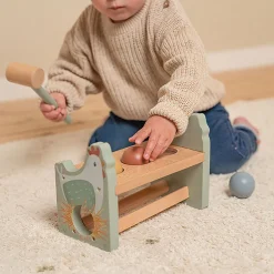 Banc à marteler en bois - Little Farm