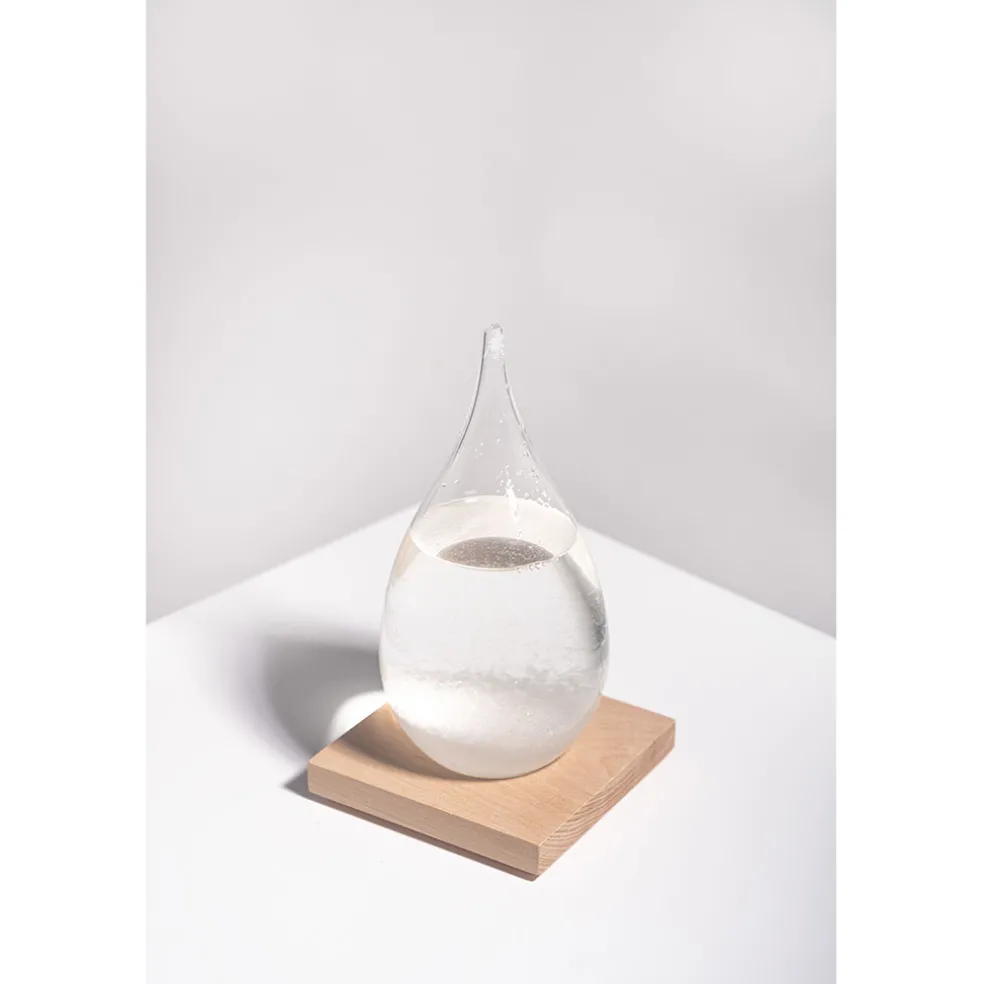 Baromètre Storm glass prédiction du temps