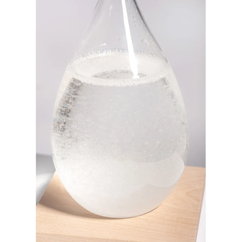 Baromètre Storm glass prédiction du temps