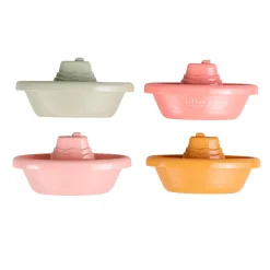 Bateaux de bain à empiler rose