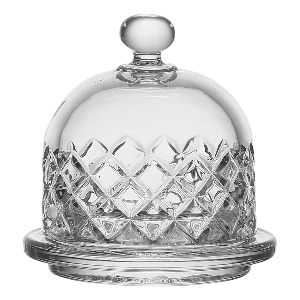 Beurrier rond en verre - Alphe