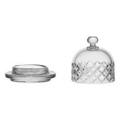 Beurrier rond en verre - Alphe