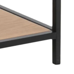 Bibliotheque industrielle en métal et chêne - Senzo