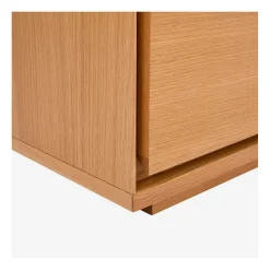 Bibliothèque 2 portes en chêne - Hazo