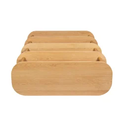 Bibliothèque siro en chêne naturel 110x40xh170cm