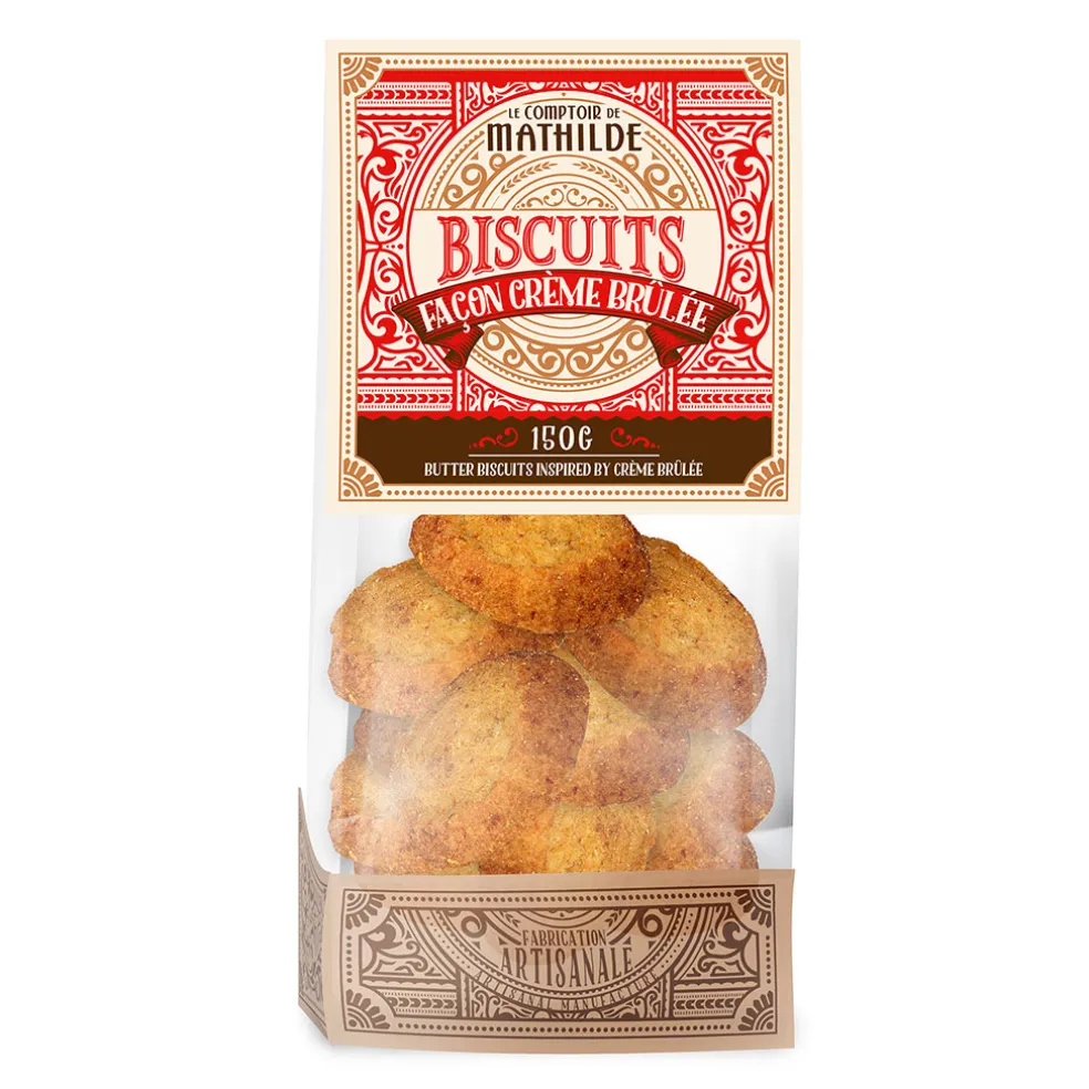 Biscuits façon crème brulée - 150gr