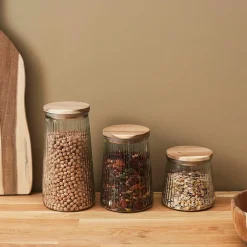 Bocal en verre 65cl - Top Acacia