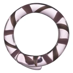 Boite de 6 ronds de serviette en verre multicolore - Colorea