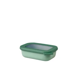 Boite de conservation rectangulaire vert sauge 50cl - Cirqula