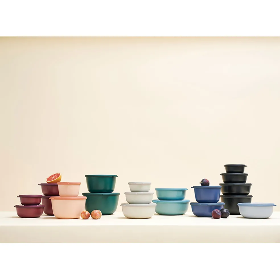 Boite de conservation ronde noir 125cl - Cirqula