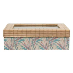 Boite the 6 compartiments tropic'art multicolore nature