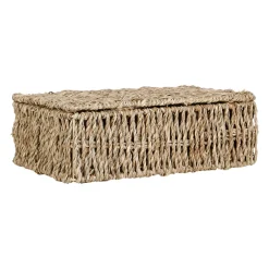 Boite the 6 compartiments borneo naturel 24.5x16xh8 cm