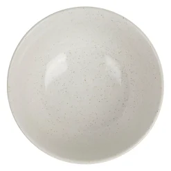 Bol amour en grès écru moucheté 70cl