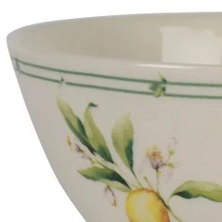 Bol citron en faïence jaune et vert 75cl - Collection