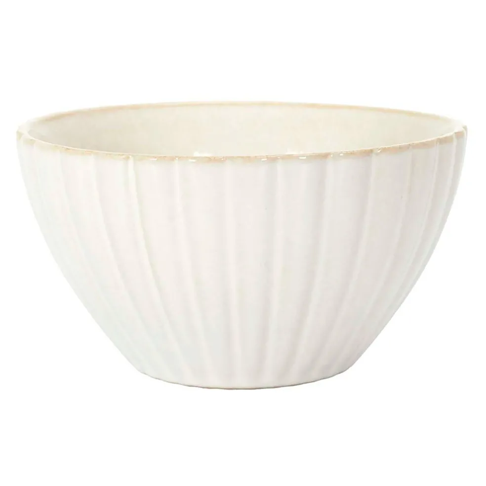 Bol en céramique beige d14.5cm - Vlora