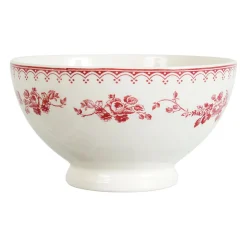 Bol en faïence bordeaux 50cl - faustine