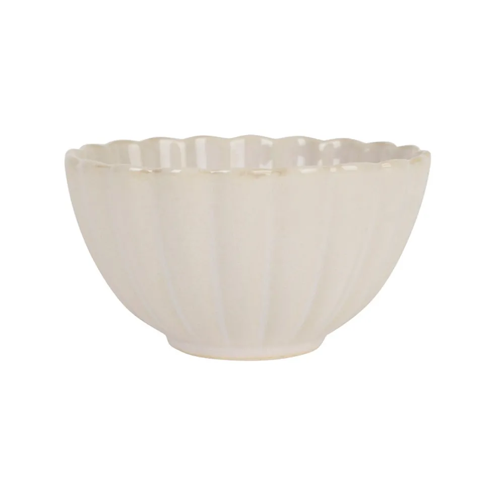 Bol en grès écru 35cl - Romancero