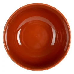 Bol en grès rayé émeraude et blanc 35cl - Alaria