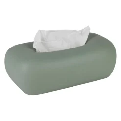 Boîte à mouchoir en grès sauge - Klosen