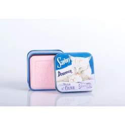 Boîte métal avec savon 100g