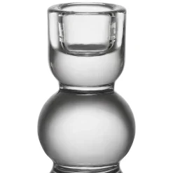 Bougeoir en verre h10cm - Alphe
