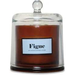 Bougie cloche parfumée Figue Boisée 50h